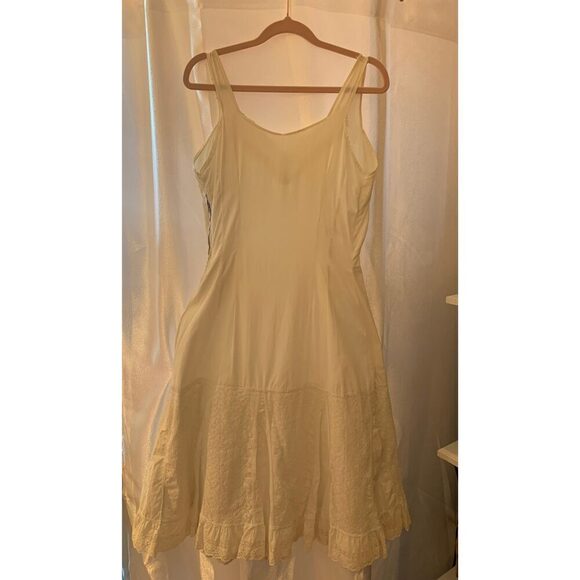 Vintage Cotton Slip Fits XS - Picture 4 of 5